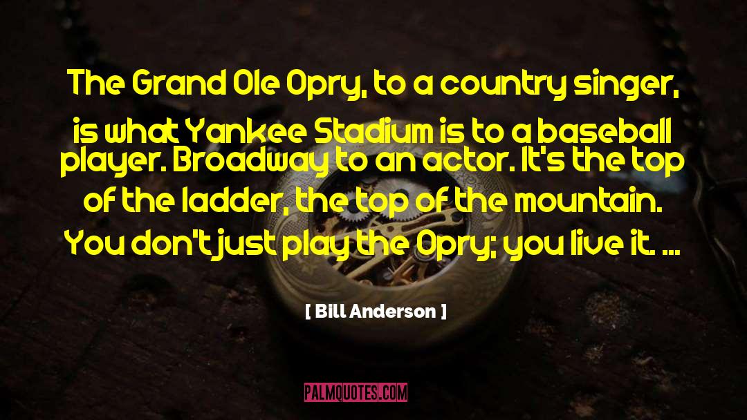 Country Singer quotes by Bill Anderson