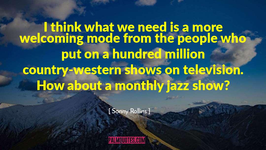 Country Western quotes by Sonny Rollins