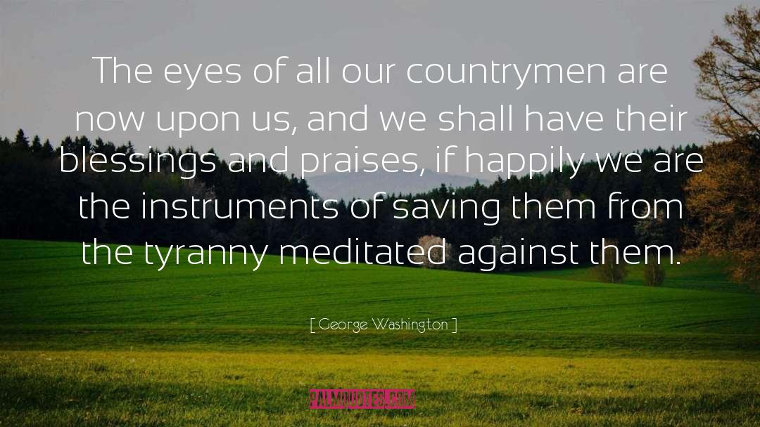 Countrymen quotes by George Washington