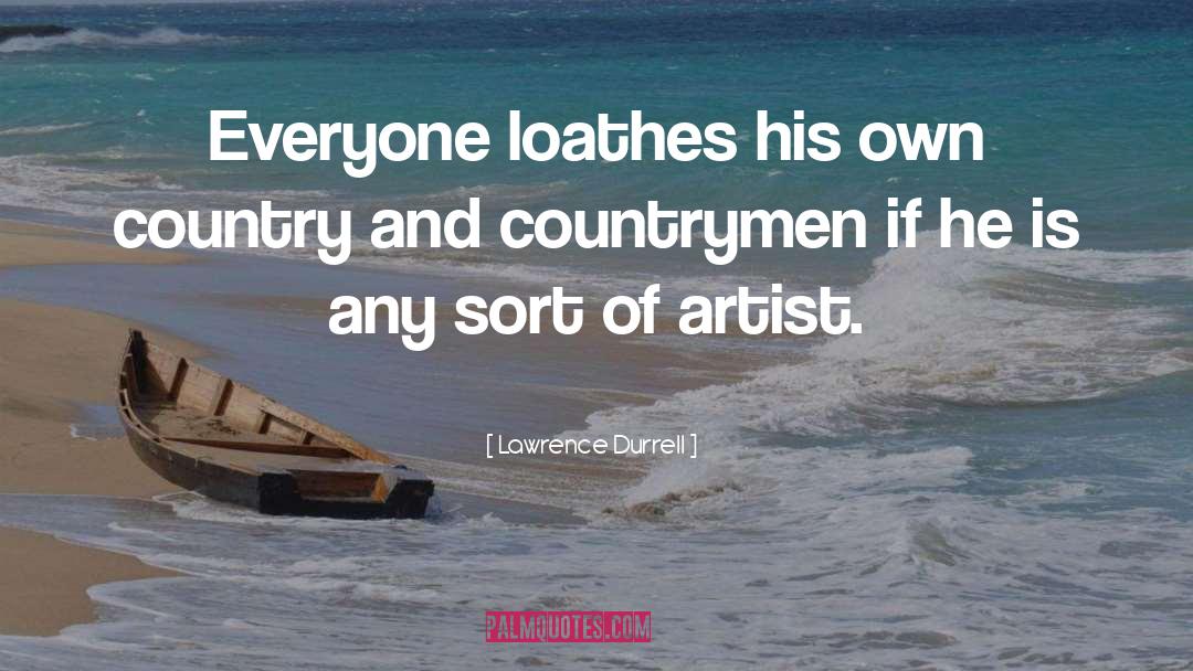 Countrymen quotes by Lawrence Durrell