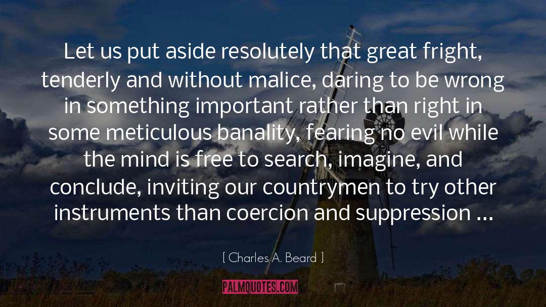 Countrymen quotes by Charles A. Beard
