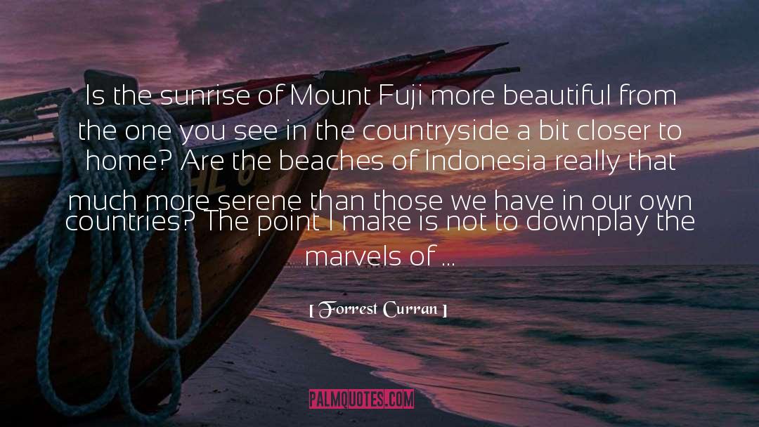 Countryside quotes by Forrest Curran