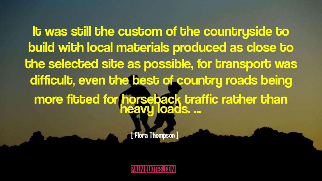 Countryside quotes by Flora Thompson