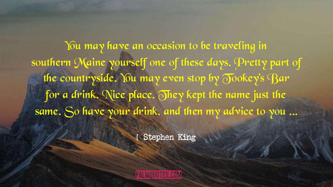 Countryside quotes by Stephen King