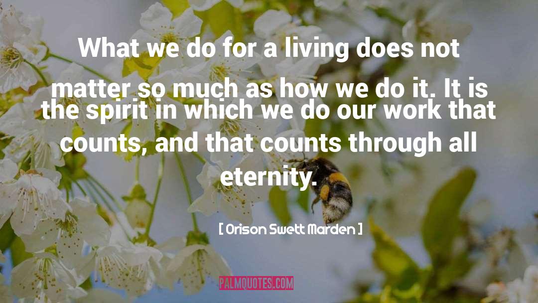 Counts quotes by Orison Swett Marden