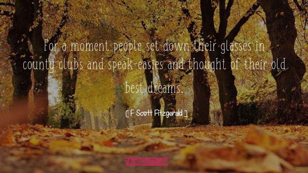 County Down quotes by F Scott Fitzgerald