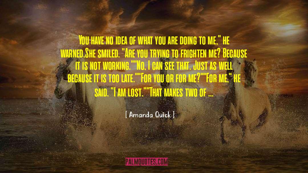 Couple Love quotes by Amanda Quick