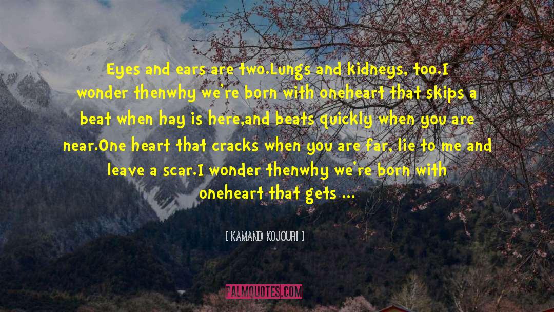 Couple Love quotes by Kamand Kojouri