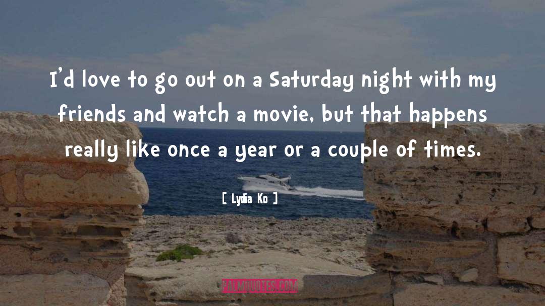 Couple Movie quotes by Lydia Ko