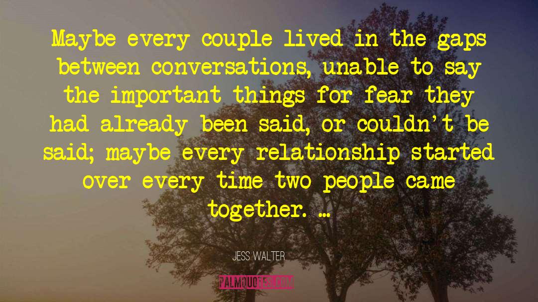 Couple Praying Together quotes by Jess Walter