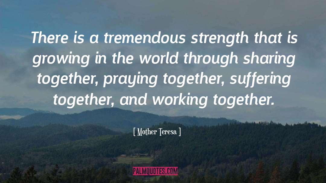 Couple Praying Together quotes by Mother Teresa
