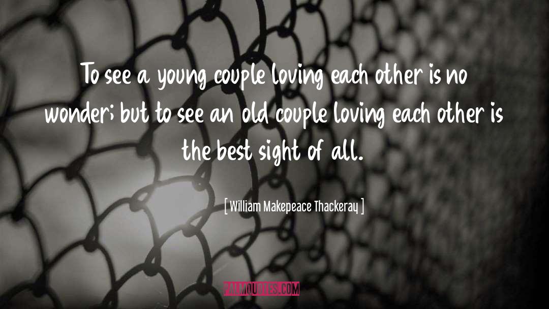 Couple Praying Together quotes by William Makepeace Thackeray