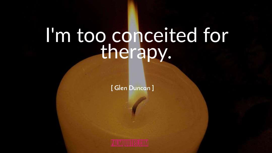 Couple Therapy quotes by Glen Duncan