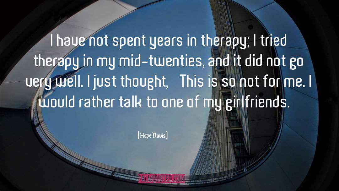 Couple Therapy quotes by Hope Davis