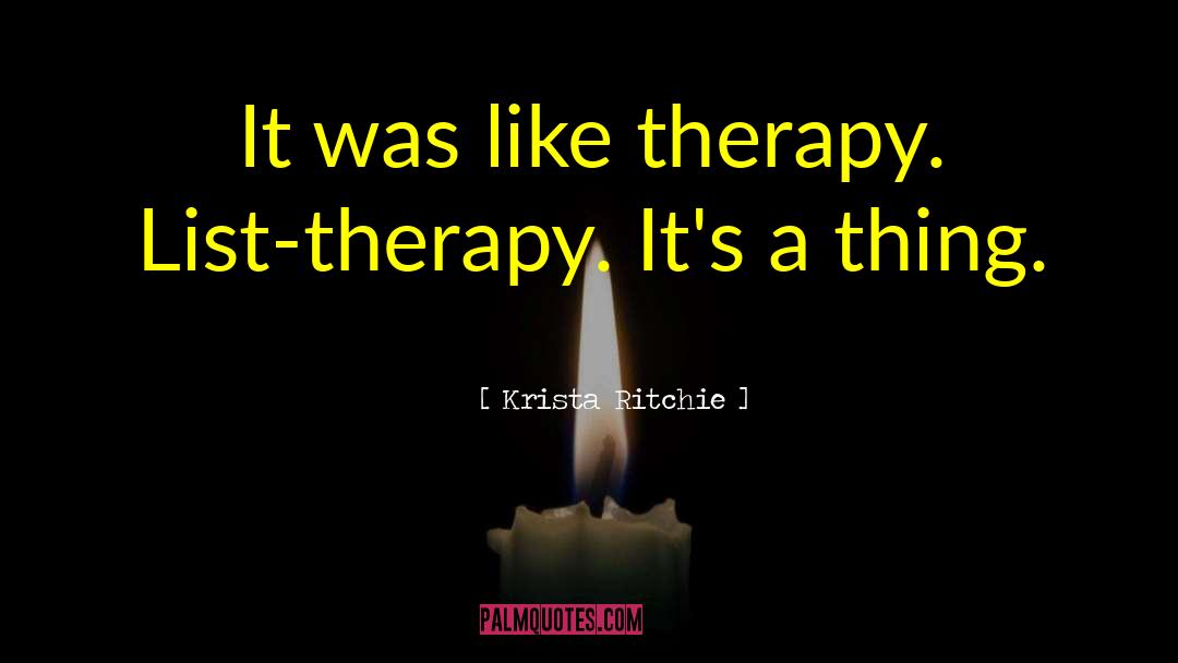 Couple Therapy quotes by Krista Ritchie