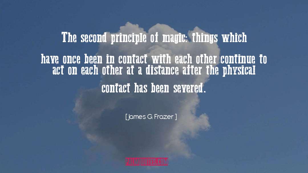 Couple Things quotes by James G. Frazer