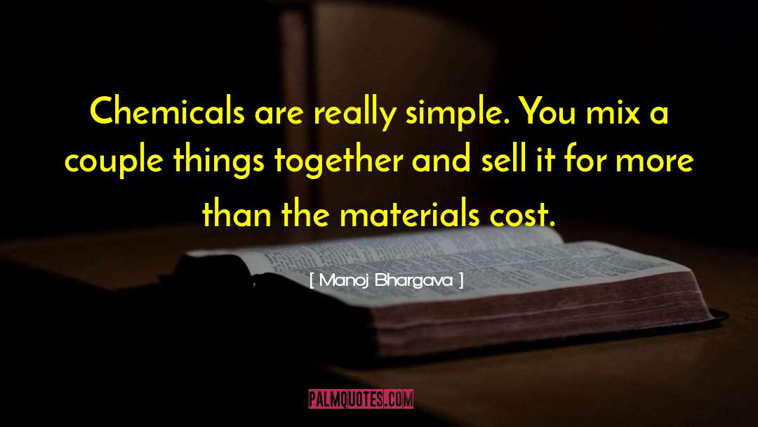 Couple Things quotes by Manoj Bhargava