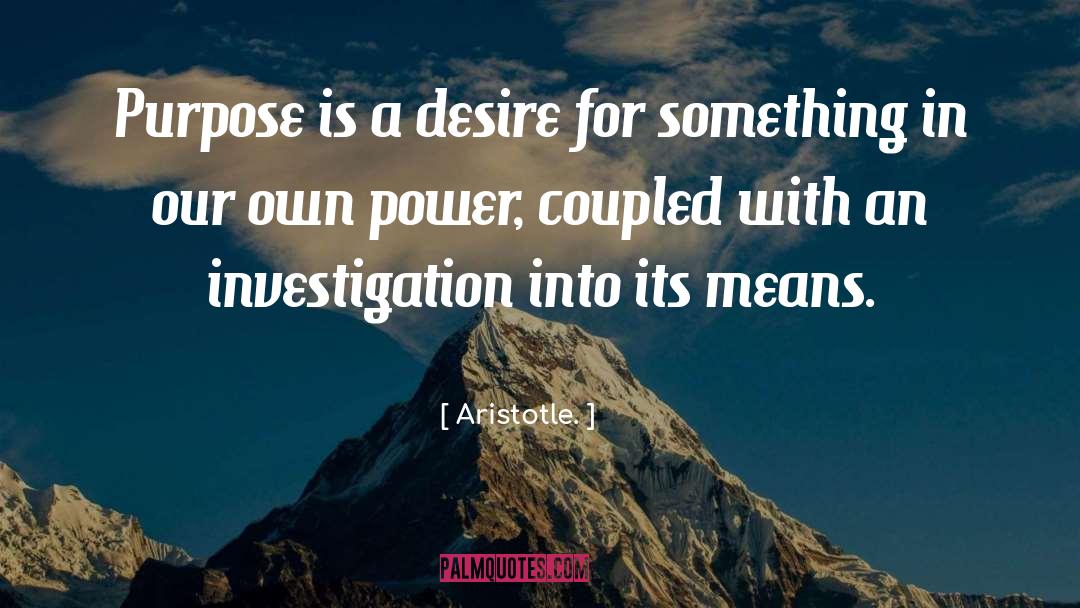 Coupled quotes by Aristotle.