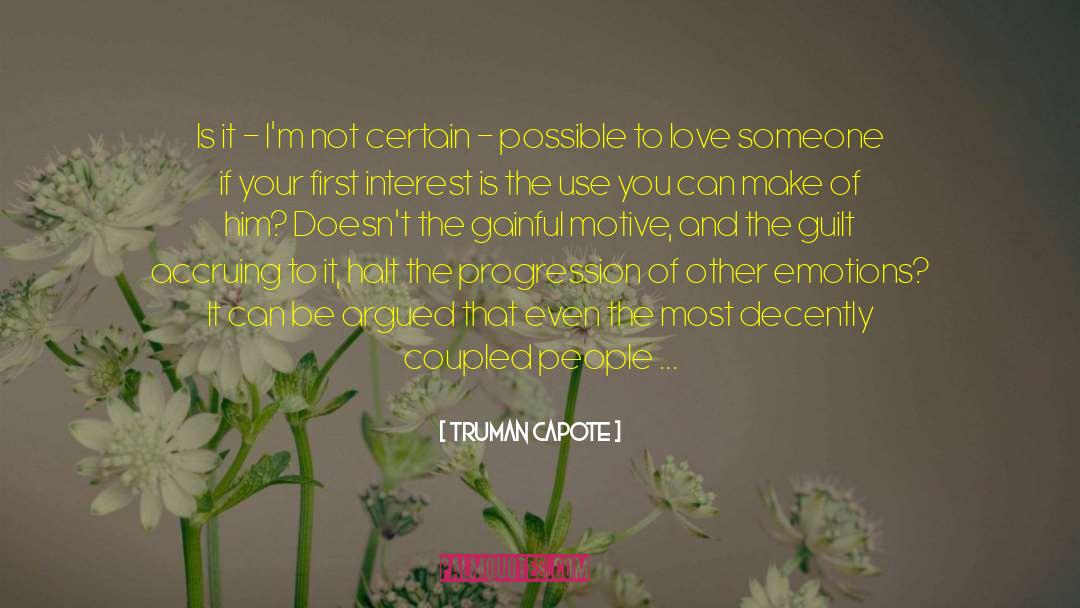 Coupled quotes by Truman Capote