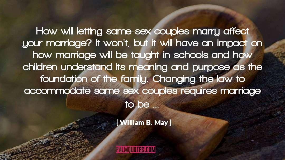 Couples Fights quotes by William B. May