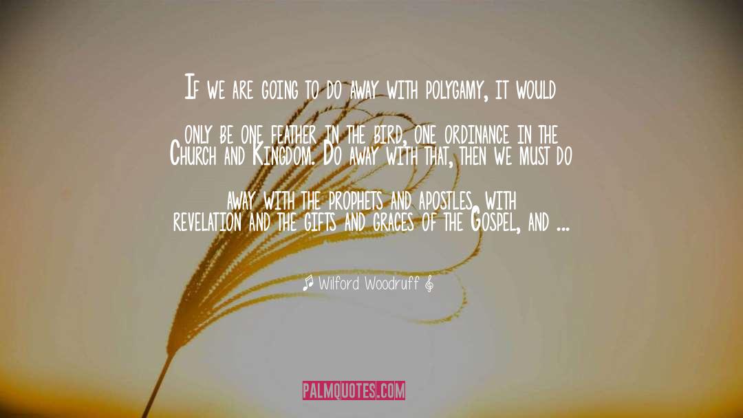Couples Going To Church quotes by Wilford Woodruff