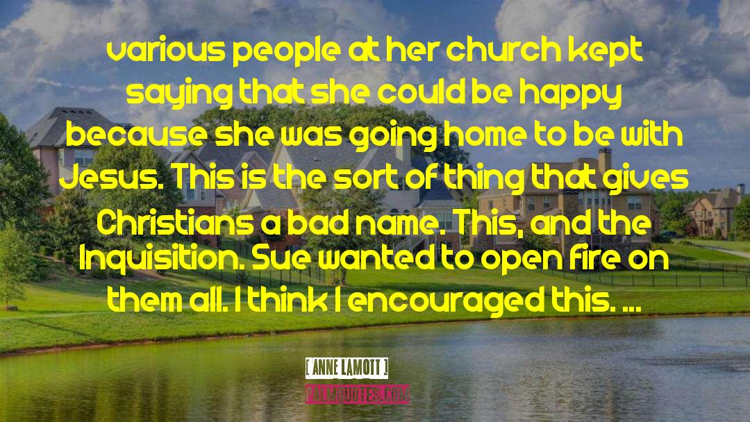 Couples Going To Church quotes by Anne Lamott