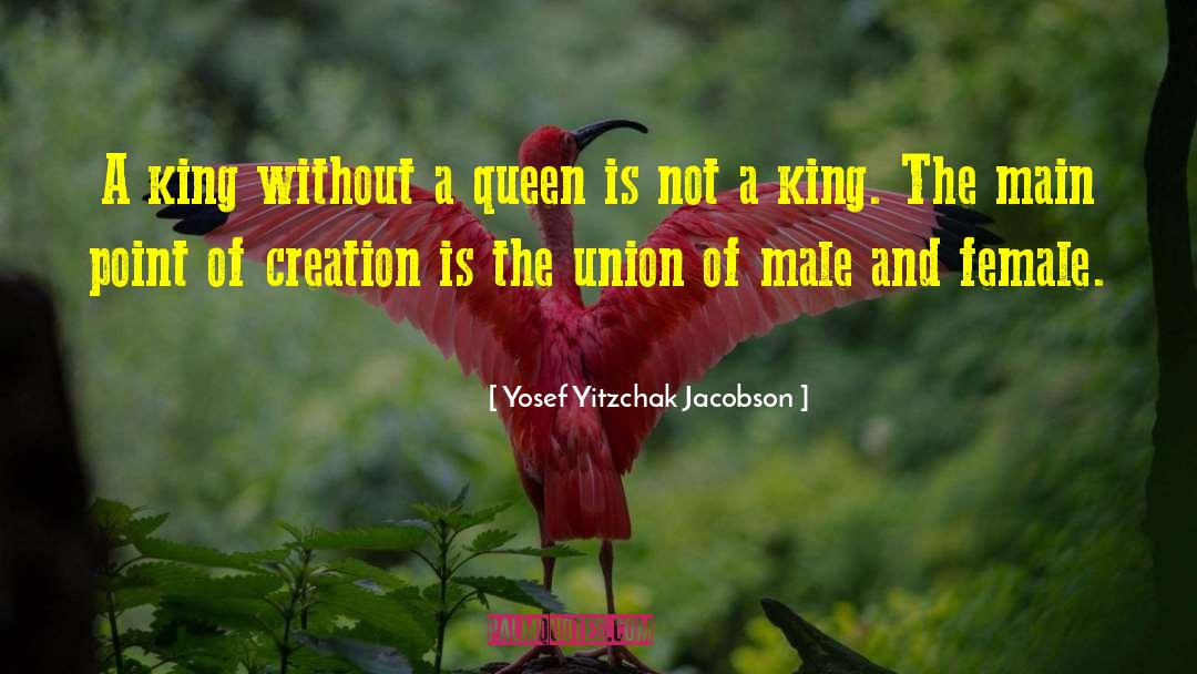 Couples King And Queen quotes by Yosef Yitzchak Jacobson