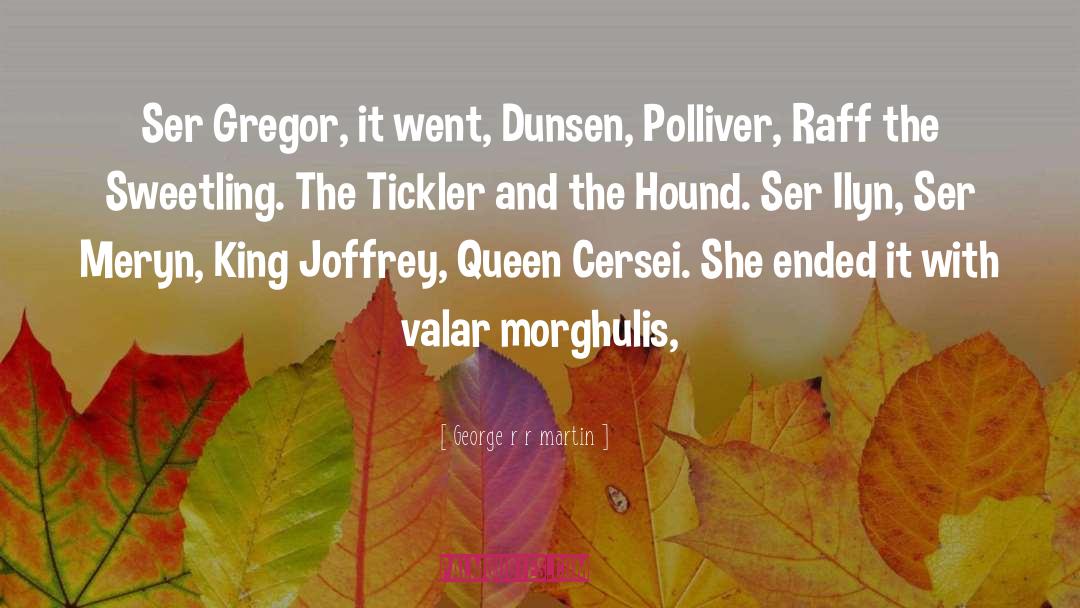 Couples King And Queen quotes by George R R Martin