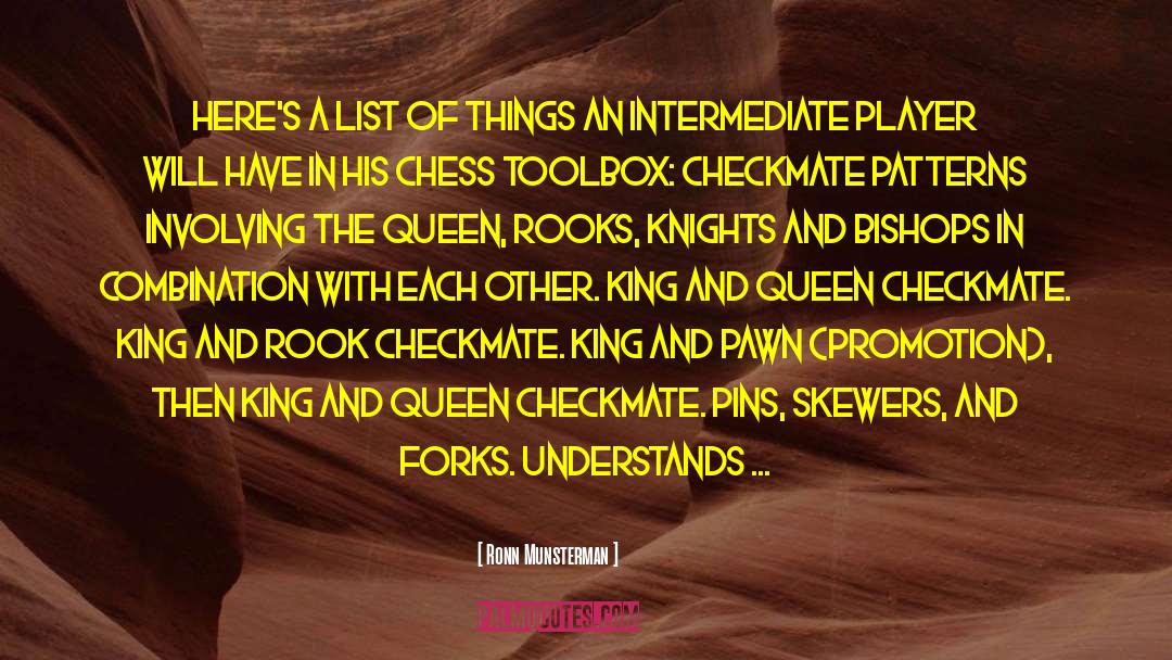 Couples King And Queen quotes by Ronn Munsterman
