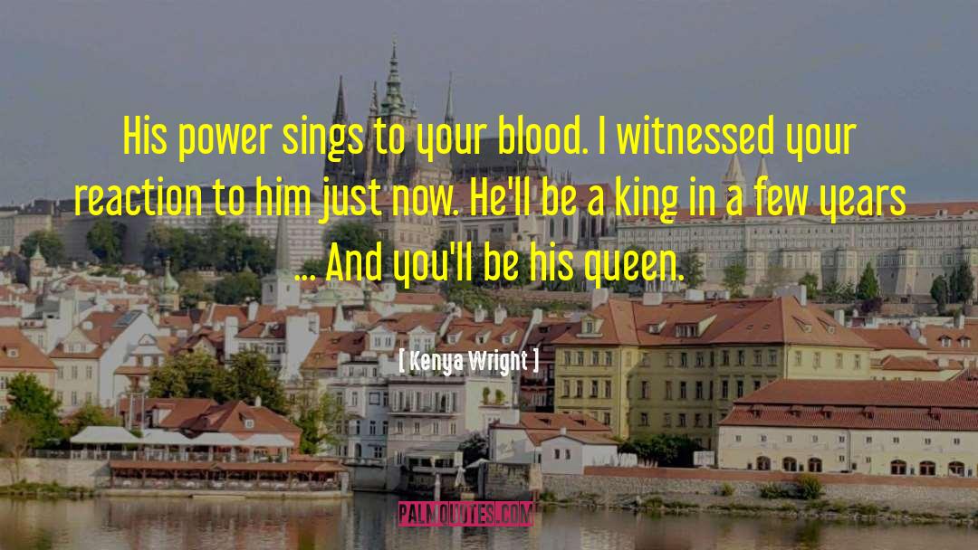 Couples King And Queen quotes by Kenya Wright