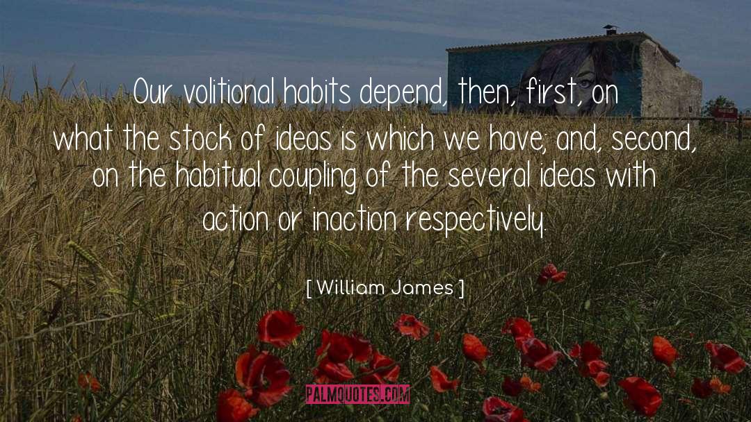 Coupling quotes by William James