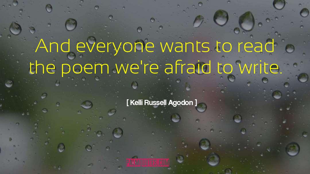Courage And Fear quotes by Kelli Russell Agodon
