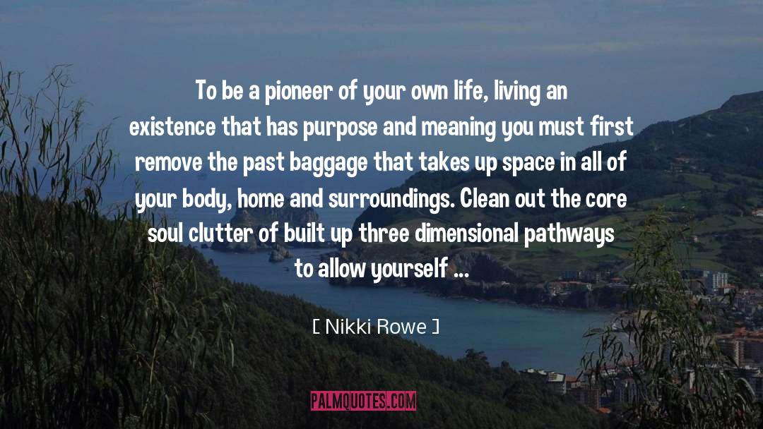 Courage Change Self Reflection quotes by Nikki Rowe