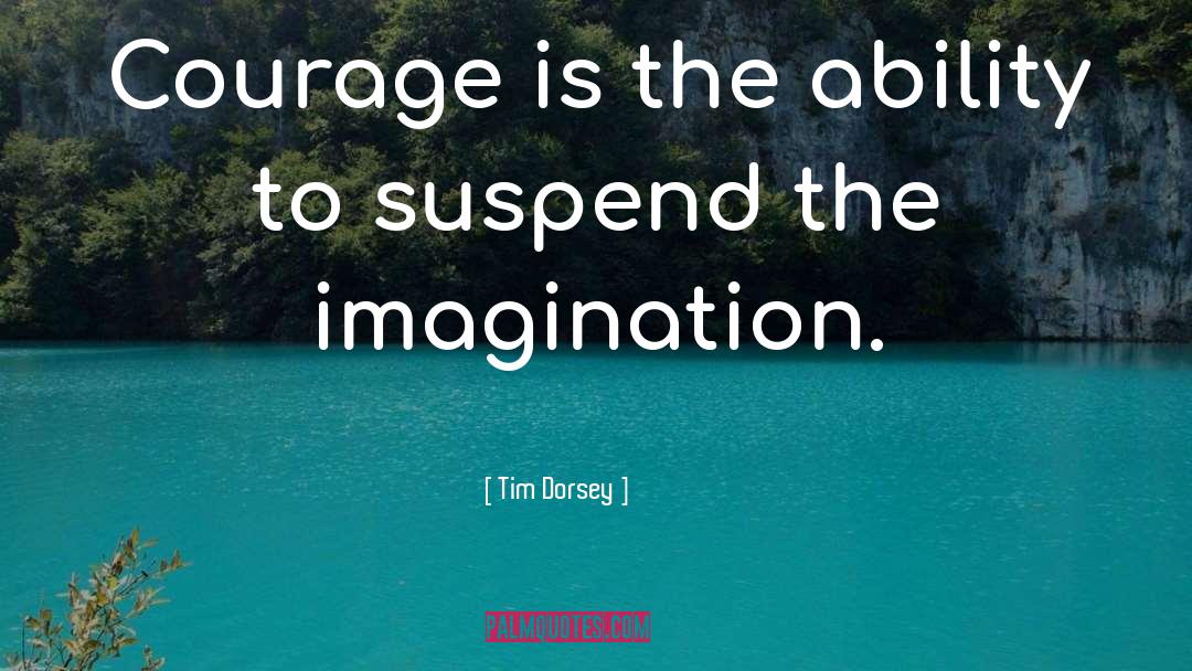 Courage quotes by Tim Dorsey