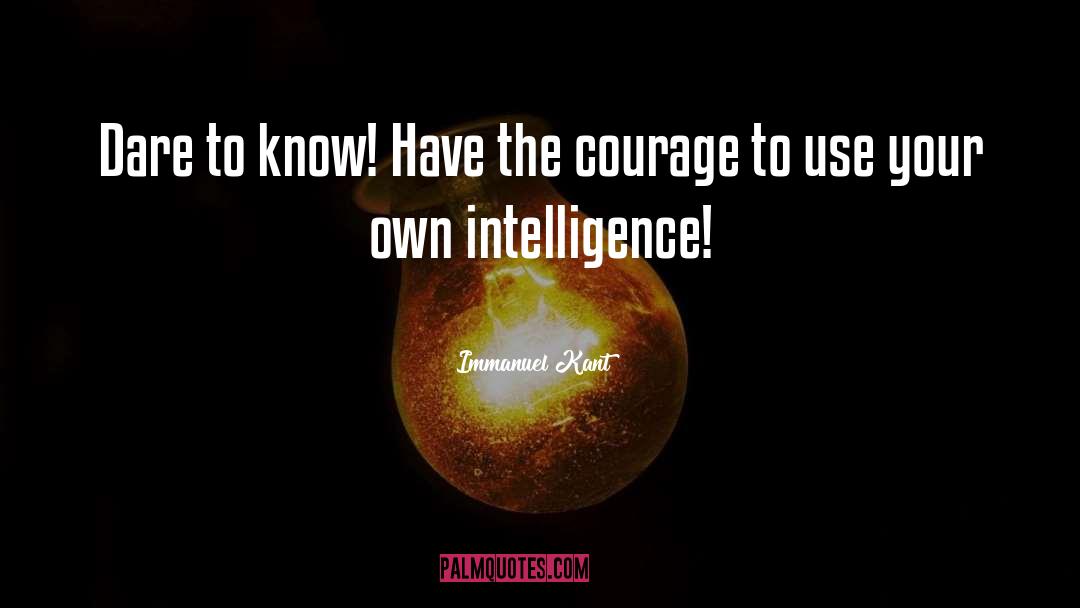 Courage quotes by Immanuel Kant