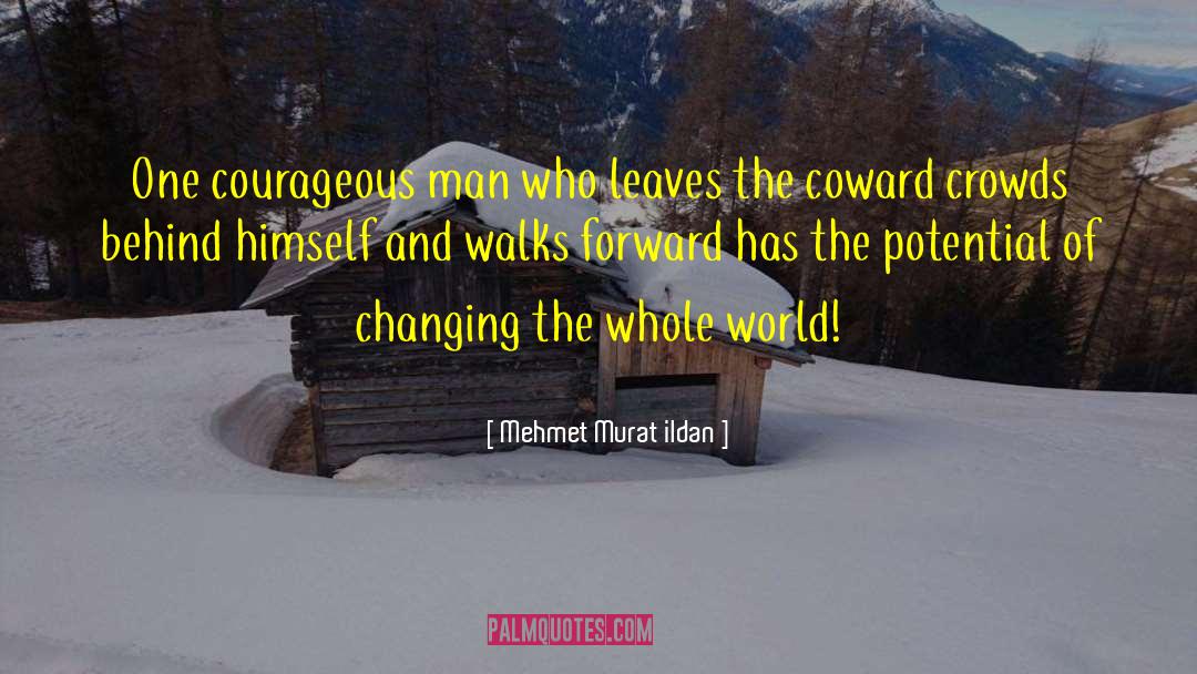 Courage Strength quotes by Mehmet Murat Ildan