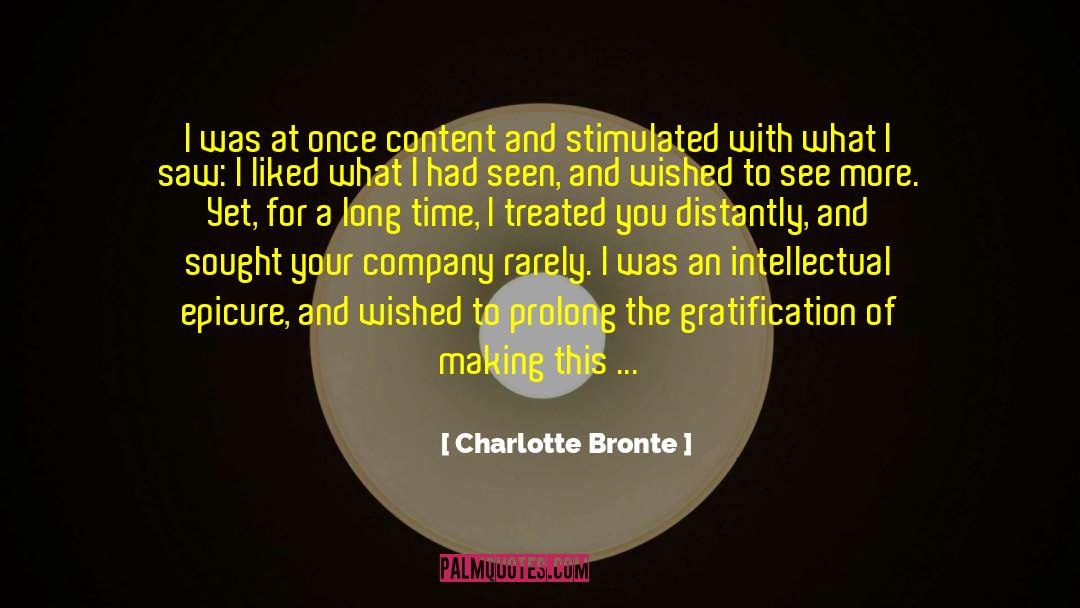 Courage To Leave quotes by Charlotte Bronte