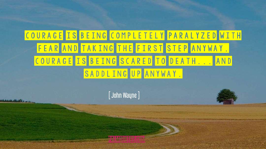 Courage To Rebuild quotes by John Wayne