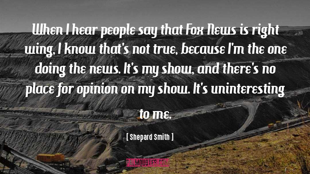 Courage To Say No quotes by Shepard Smith