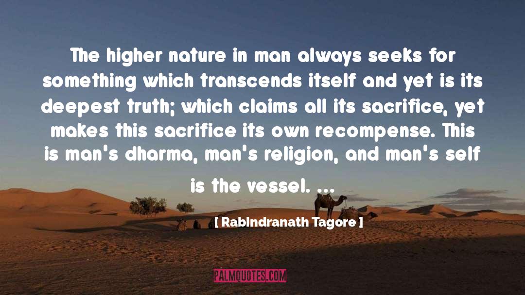 Courageous Man quotes by Rabindranath Tagore