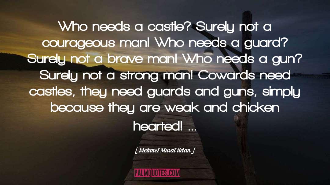 Courageous Man quotes by Mehmet Murat Ildan