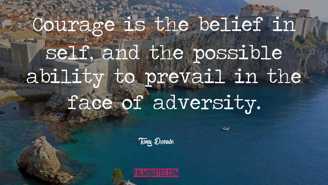 Courageous Mindsets quotes by Tony Dovale