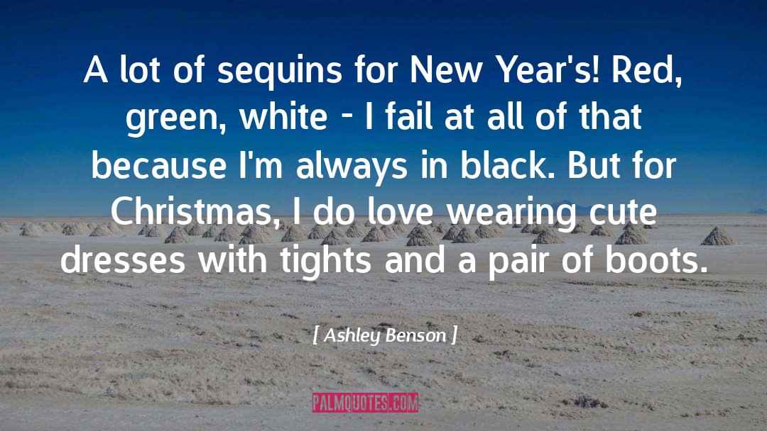 Courreges Boots quotes by Ashley Benson