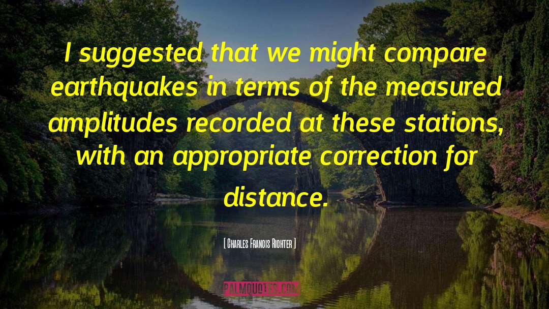 Course Correction quotes by Charles Francis Richter