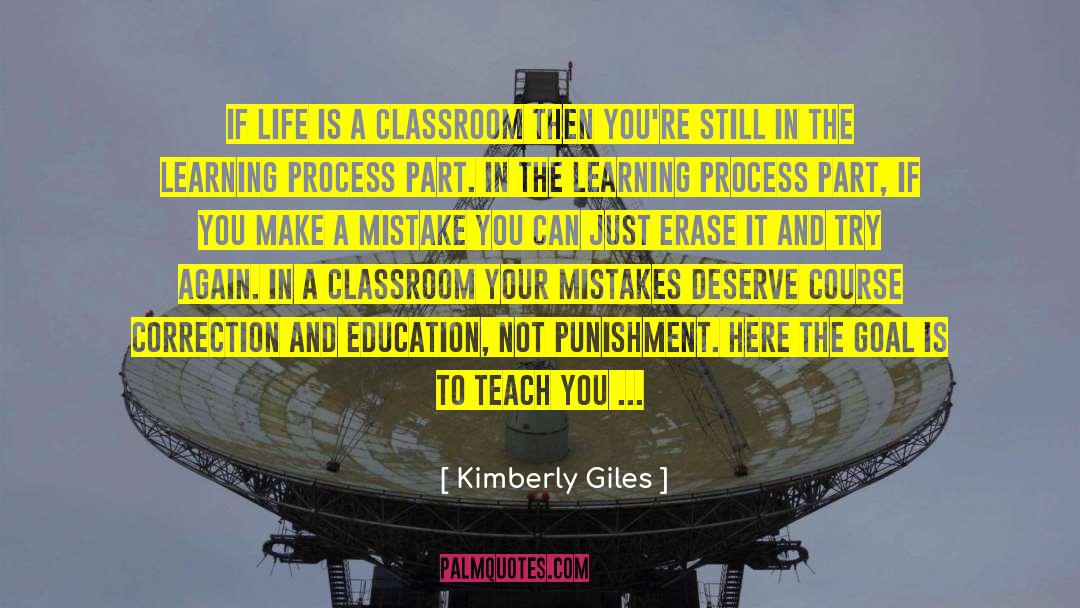 Course Correction quotes by Kimberly Giles