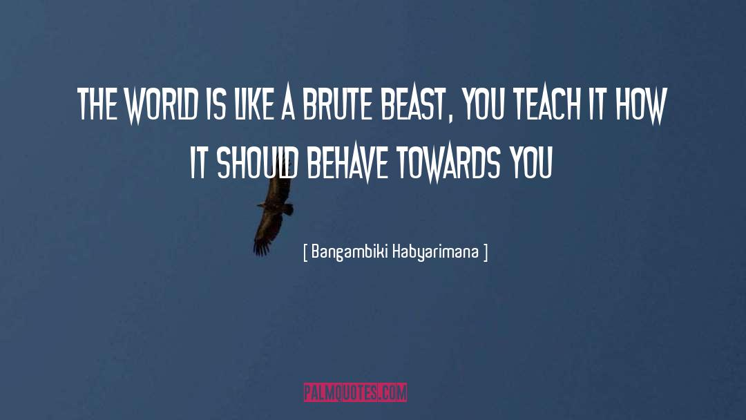 Course How To Teach quotes by Bangambiki Habyarimana