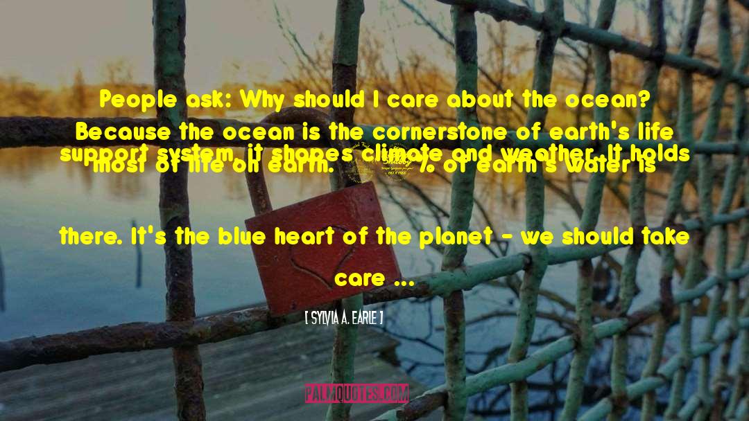 Course I Care quotes by Sylvia A. Earle