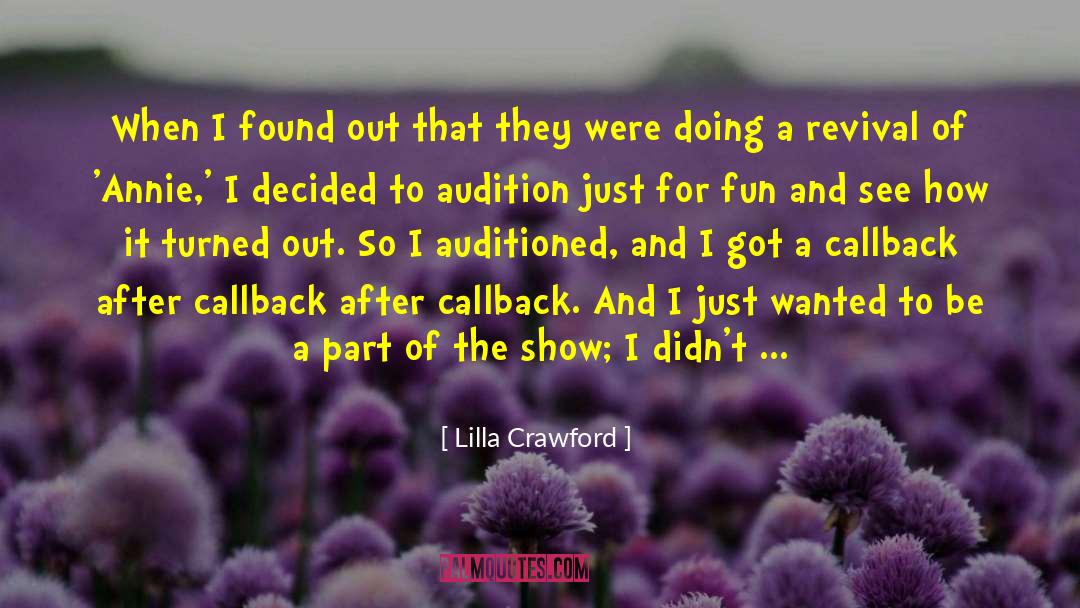 Course I Care quotes by Lilla Crawford