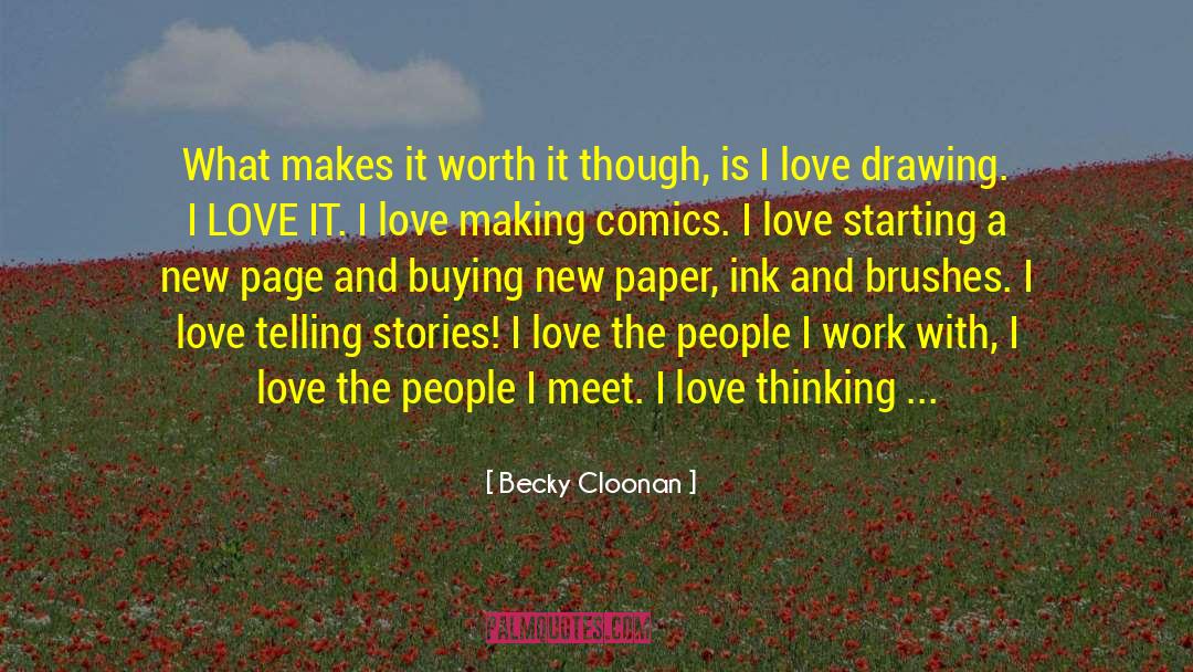 Course I Love You quotes by Becky Cloonan