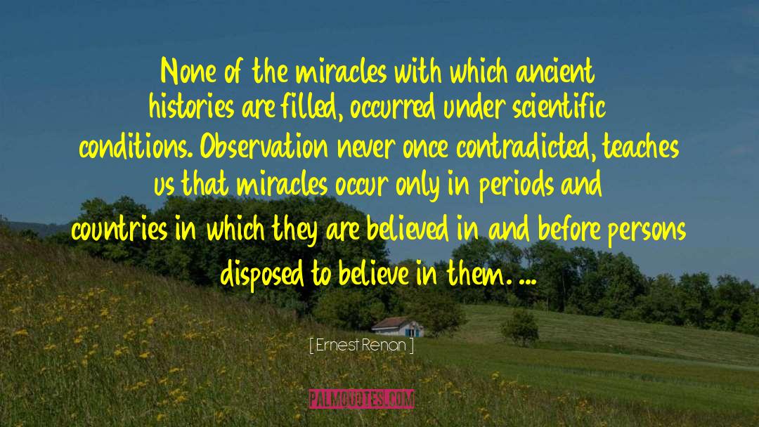 Course In Miracles quotes by Ernest Renan